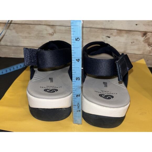 CLOUDSTEPPERS by Clarks Sport Sandals Arla Primrose Navy - Picture 3 of 4